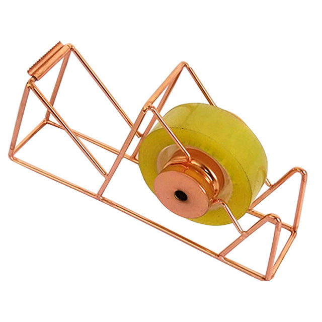 Miwoo MW0114 Hollow Metal Tape Cutter Stationery for School Office Desktop Supplies