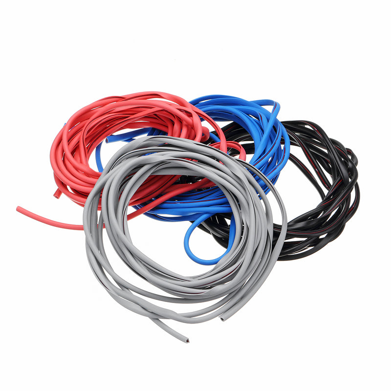 5m Rubber Car Door Edge Protector Anti-Collision Strip Seal Trim Molding Guard Black/Blue/Red/Grey
