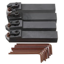 MCMNN1616H12 MCGNR1616H12 MCMNN1616H12 MCGNL1616K12 Lathe Turning Tool Holder with 8pcs Wrenches