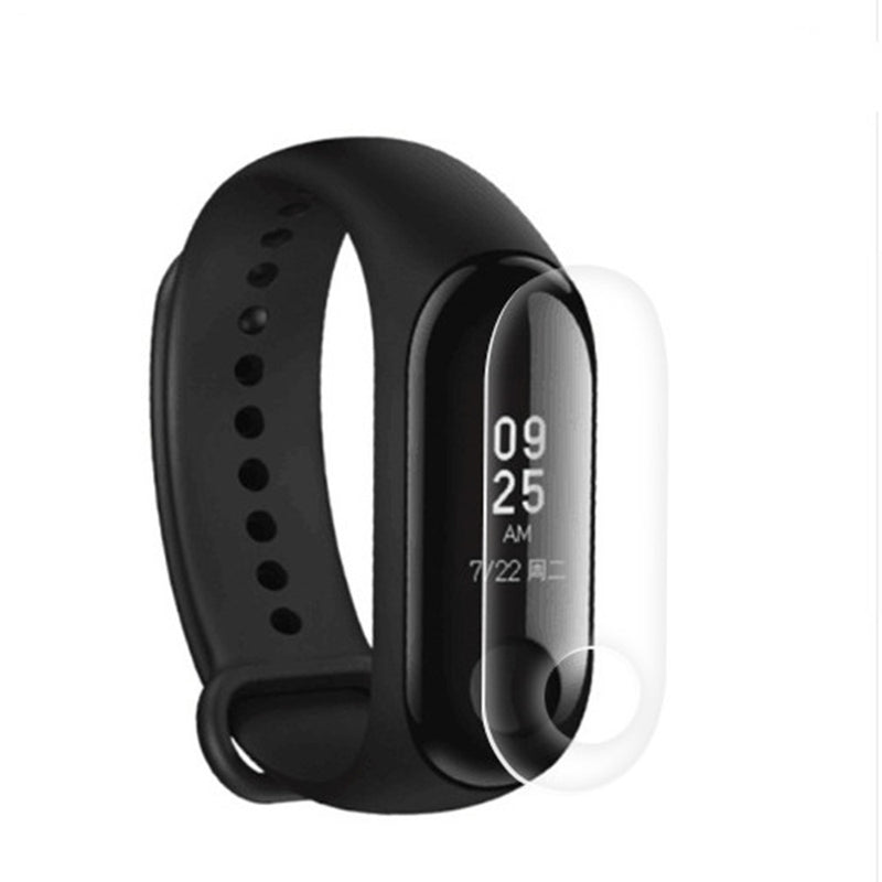 2Pcs High Definition Watch Screen Protector Scratch Proof Waterproof Protector for Xiaomi Miband 3