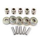 5Pcs Multi Materials2.0 Extruder Gears + 625ZZ Bearings with Shafts Kit for Prusa i3 MK2.5/MK3 3D Printer Part