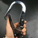 Large Safety Rope Snap Hook Carabiner Rock Anti-abrasion Security Climbing Camping Buckle