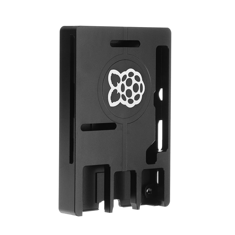 Ultra-thin Aluminum Alloy CNC Case Support GPIO Ribbon Cable For Raspberry Pi 3 Model B+