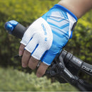 RI SHENG Shockproof Breathable MTB Half Finger Gloves Mountain Cycling Gloves