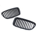 Pair Carbon Fiber ABS Front Kidney Grille For BMW F18 F10 F11 5 Series 2010-2016