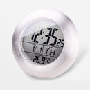 Emate Bathroom Waterproof Temparture Sensor Electronic Digital Clock With Sucker And Bracket