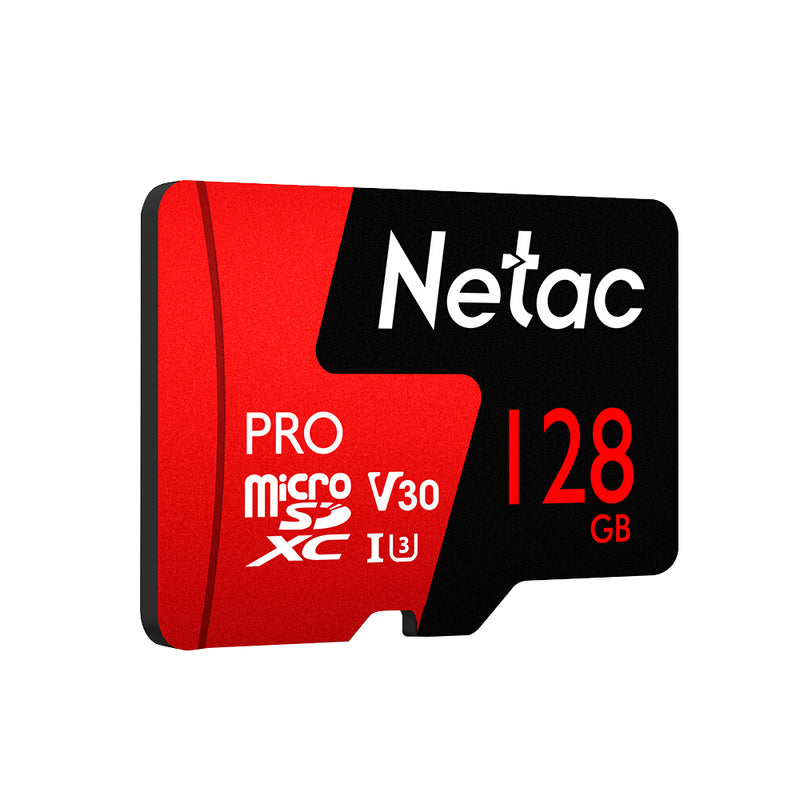 Netac P500 Pro V30 UHS-I U3 100MB/s Micro SD Card TF Memory Card  64GB 128GB 256GB