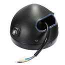 Universal Motorcycle Angel Eye LED Headlight Running Light Hi / Lo Beam