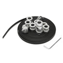 8pcs GT2 20T Bore 8mm Timing Pulley with 5m Belt and Tensioner