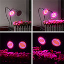 40CM E27 Flexible Dual Head Clip Lampholder Bulb Adapter with On/off Switch for LED Grow Light