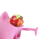 Flamingos Rainbow Squeeze Ball Stress Relief Toy Funny Beads Toy Random Color