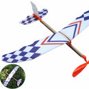 3 PCS Elastic Rubber Band Powered DIY Foam Plane Toy Kit Aircraft Model Educational Toy