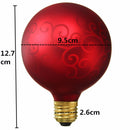 Kingso E27 G95 LED Light Bulb Christmas Edison Decorative Lamp for Holiday Home Indoor Use AC85-265V