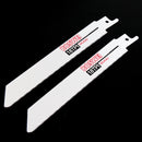 10pcs 6TPI/8TPI/10TPI Reciprocating Saw Blades Wood Metal Cutter Blade