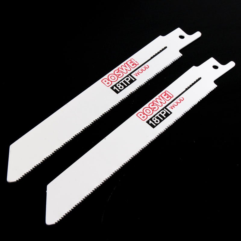 10pcs 6TPI/8TPI/10TPI Reciprocating Saw Blades Wood Metal Cutter Blade