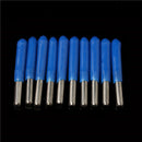 10pcs 60 Degree 0.3mm Tip 3.175mm Carbide PCB Engraving Bits End Mill Cutter CNC Router Tool