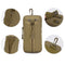 ZANLURE Military Nylon Waterproof Tactical Bag Portable Kettle Bag Phone Bag Waist Bag