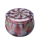 Retro Round Tin Box Tea Candy Jewelry Coin Storage Container Case Wedding Favors