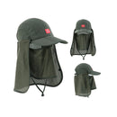 Naturehike Anti UV Cap Outdoor Fishing Face Neck 360 Protection Sunhat Outdoor Camping Hiking Folding Hat