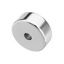 Effetool 5pcs 25mmx10mm 5mm Hole Round Magnet Ring Rare Earth Neodymium Magnet