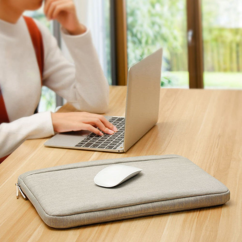 Nylon Sleeve Bag Laptop Bag Tablet Bag Digital Product Organizer For 13.3 Inch 15.6 Inch Laptop Notebook Tablet PC iPad Pro 12.9 Inch Macbook Pro 15.6 Inch
