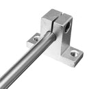 13pcs 350mm CNC Parts Optical Axis Guide Bearing Housings Aluminum Rail Shaft Support Screws Set