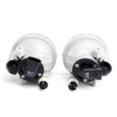 Car Front Bumper Fog Lights Lamps with Covers Pair For Toyota Prius 2004-2009