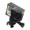 Anti-Exposure Frame Mount with Lens Hood Housing Case for GoPro HERO 4 3+/3