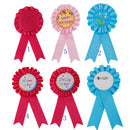 Plain Blank Ribbon Badge DIY Decoration Hen Bachelorette Birthday Baby Shower Party Supplies