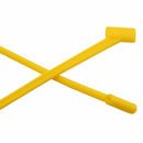 1pc Silicone Sports Glasses Sunglasses Strap Cord Holder for 8-12mm Yellow