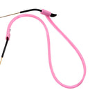 1pc Silicone Sports Glasses Sunglasses Strap Cord Holder for 8-12mm Pink