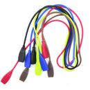 1pc Silicone Sports Glasses Sunglasses Strap Cord Holder for 6-7mm Brown