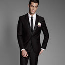 Wedding Bridal Groom Tuxedo Boutonniere Corsage Daisy Flower Brooch Satin
