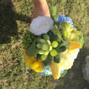 Wedding Bride Bridesmaid Flower Girl Flower Bouquet Decoration 01