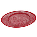 Round Millinery Base Hat Fascinators Hedpiece Making Accessory 31cm Wine Red