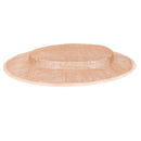 Round Millinery Base Hat Fascinators Hedpiece Making Accessory 31cm Apricot