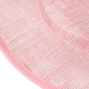 Round Millinery Base Hat Fascinators Hedpiece Making Accessory 31cm Pink