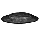 Round Millinery Base Hat Fascinators Hedpiece Making Accessory 31cm Black