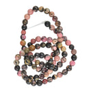 4mm Jewelry Making Craft Rhodonite Gemstone Bead Strand 15