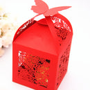 50 Wedding Favors Candy Sweet Boxes Party Gift Boxes with Ribbons for Wedding Party Birthday Decoration
