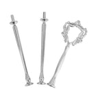 3Tier Cupcake Stand Tray Stand With Heart Shaped Top Desert Server Display Tower Wedding Party Decor