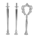 3Tier Cupcake Stand Tray Stand With Heart Shaped Top Desert Server Display Tower Wedding Party Decor