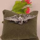 Angel Design Brooch Pin Men Collar Clip Neck Tips Collar Pin Gothic Punk for Suit