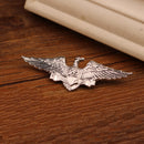 Angel Design Brooch Pin Men Collar Clip Neck Tips Collar Pin Gothic Punk for Suit