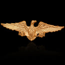 Men's Elegant Fashion Golden Fierce Eagle Brooch Pin Lapel Party Collar Pin