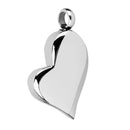Dad Forever in My Heart Stainless steel Cremation Ash Urn Keepsake Pendant Necklace