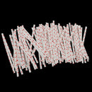 Metallic Twist Ties Love Heart for Candy Sweet Cake Lollipop Gift Bags Pack of 100