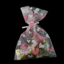 Metallic Twist Ties Love Heart for Candy Sweet Cake Lollipop Gift Bags Pack of 100