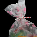 Metallic Twist Ties Love Heart for Candy Sweet Cake Lollipop Gift Bags Pack of 100