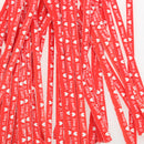 Metallic Twist Ties Love U Heart for Candy Sweet Cake Lollipop Bags Pack of 100